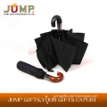 2017 HOT SELLING Automatic 3 Folding Black Windproof Compact Lightweight Umbrella